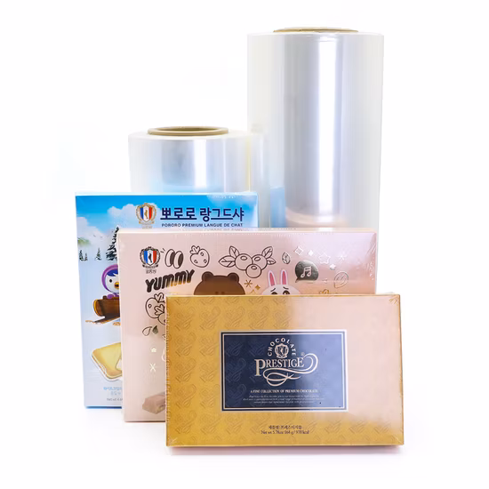 Green Eco-Friendly Polyolefin Heat Shrinkable Film/Bag for Boxes, Shoes, Gift Baskets, DIY Projects. Excellent Tensile Strength